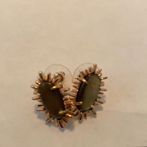 Kendra Scott rose gold studs